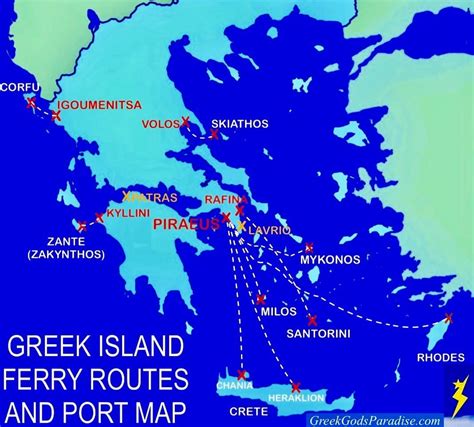 greek ferry schedule and route.